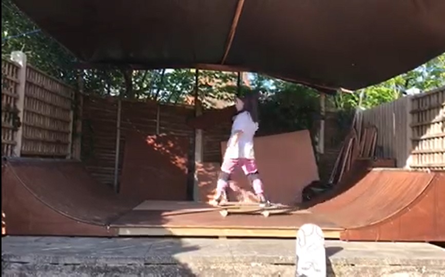 Garden Mini Ramp Housebound with Kids