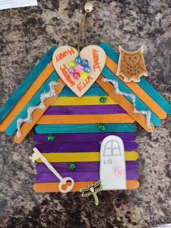 Lolly Stick Fairy House - Housebound With Kids