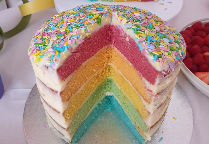 Rainbow Afternoon Tea - Housebound with Kids