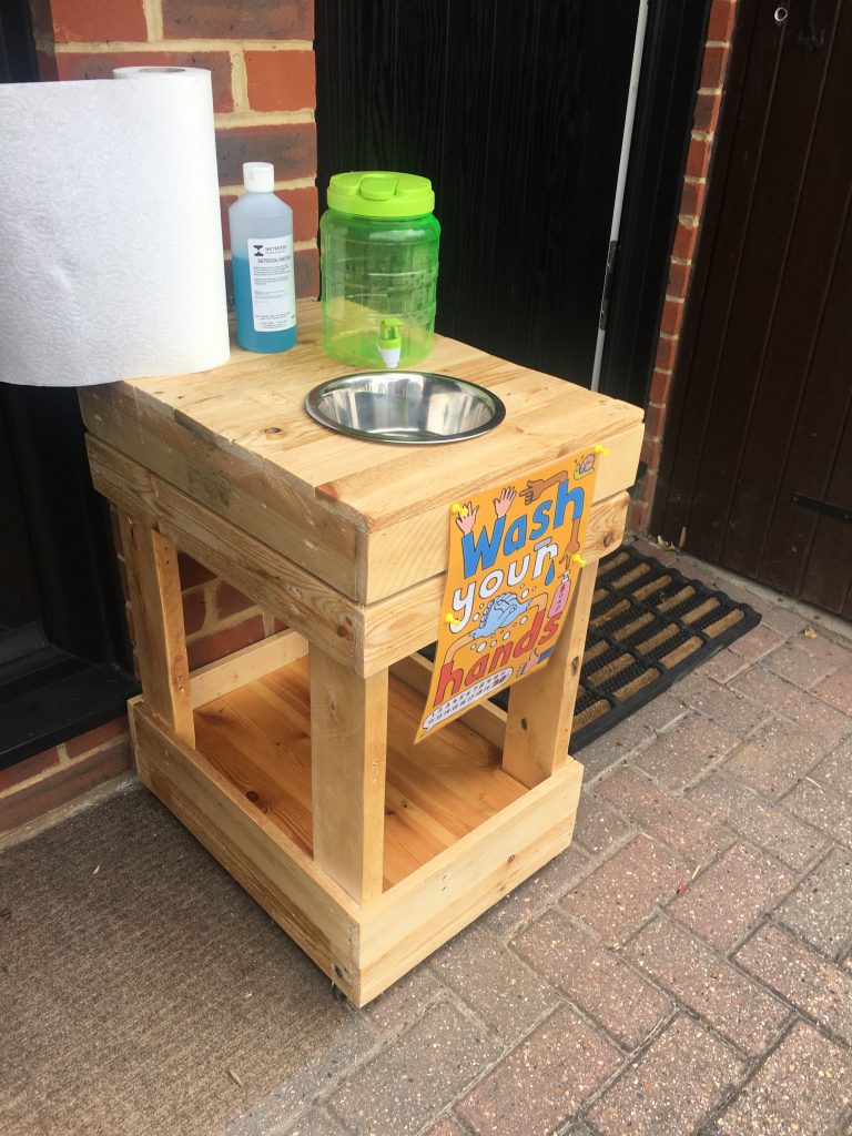 Hand Washing Station Housebound With Kids