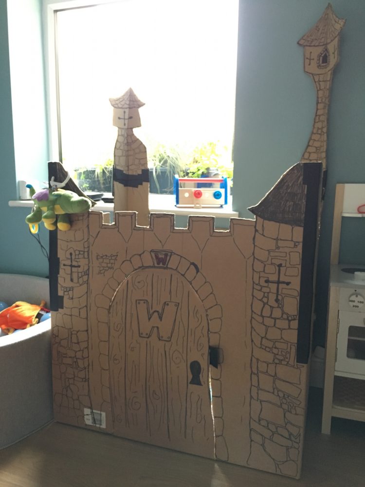 Cardboard Castle - Housebound with Kids