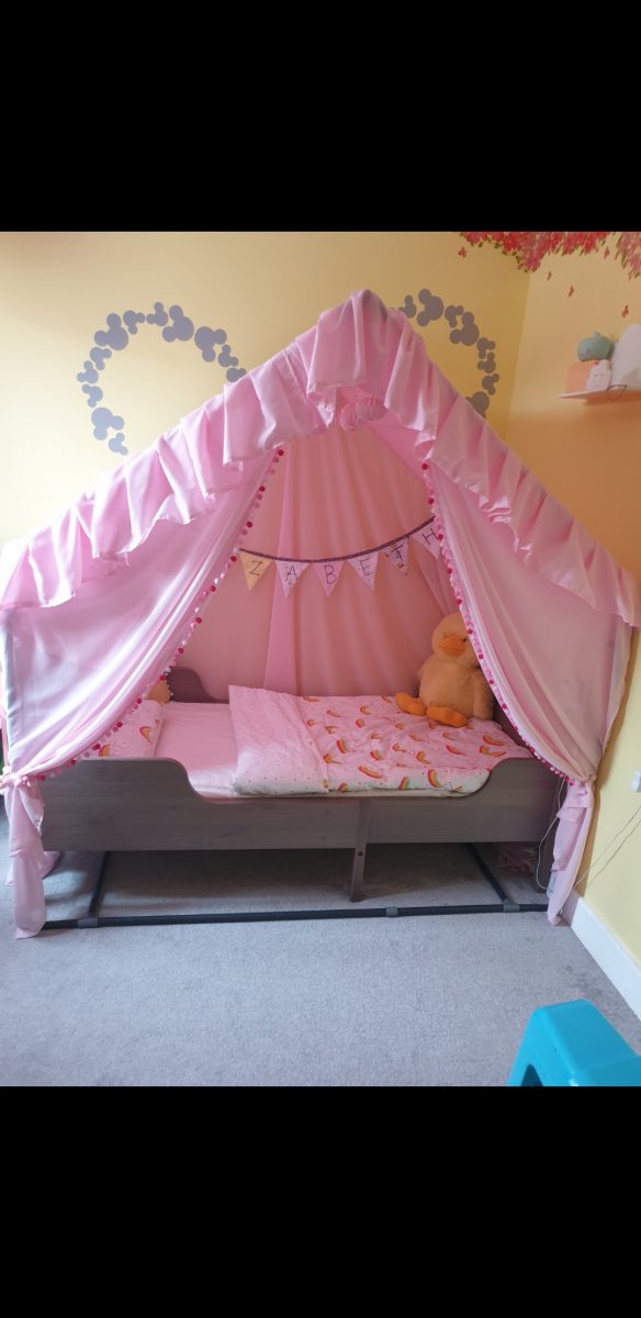 Handmade princess bed - Housebound with Kids